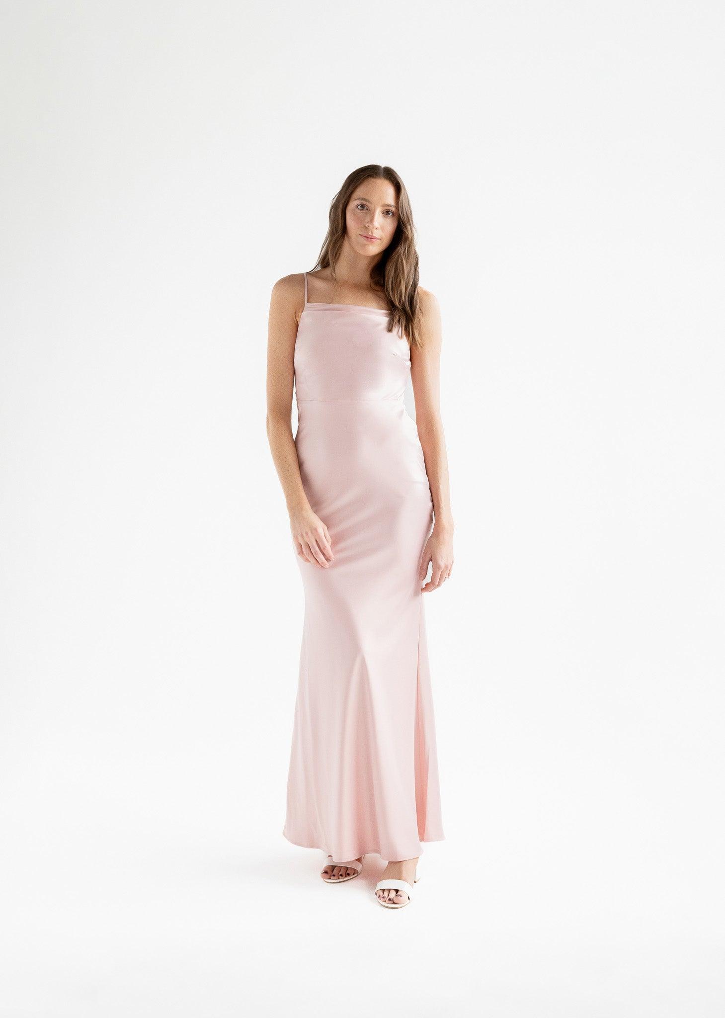 Connie - Blush Square Neck