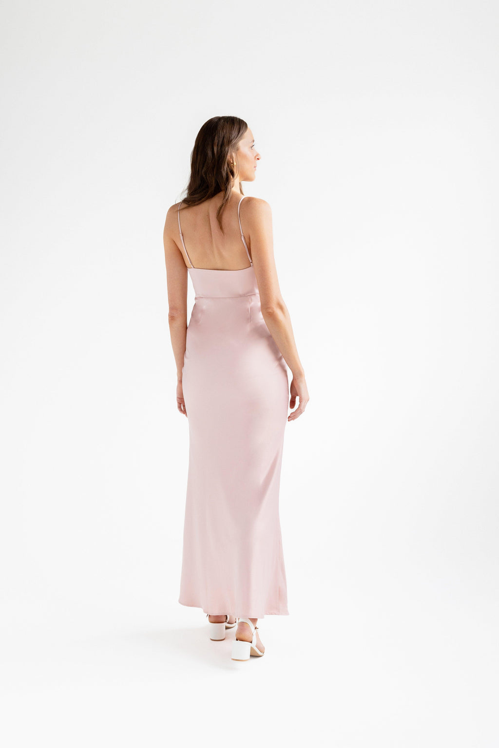 Connie - Blush Square Neck