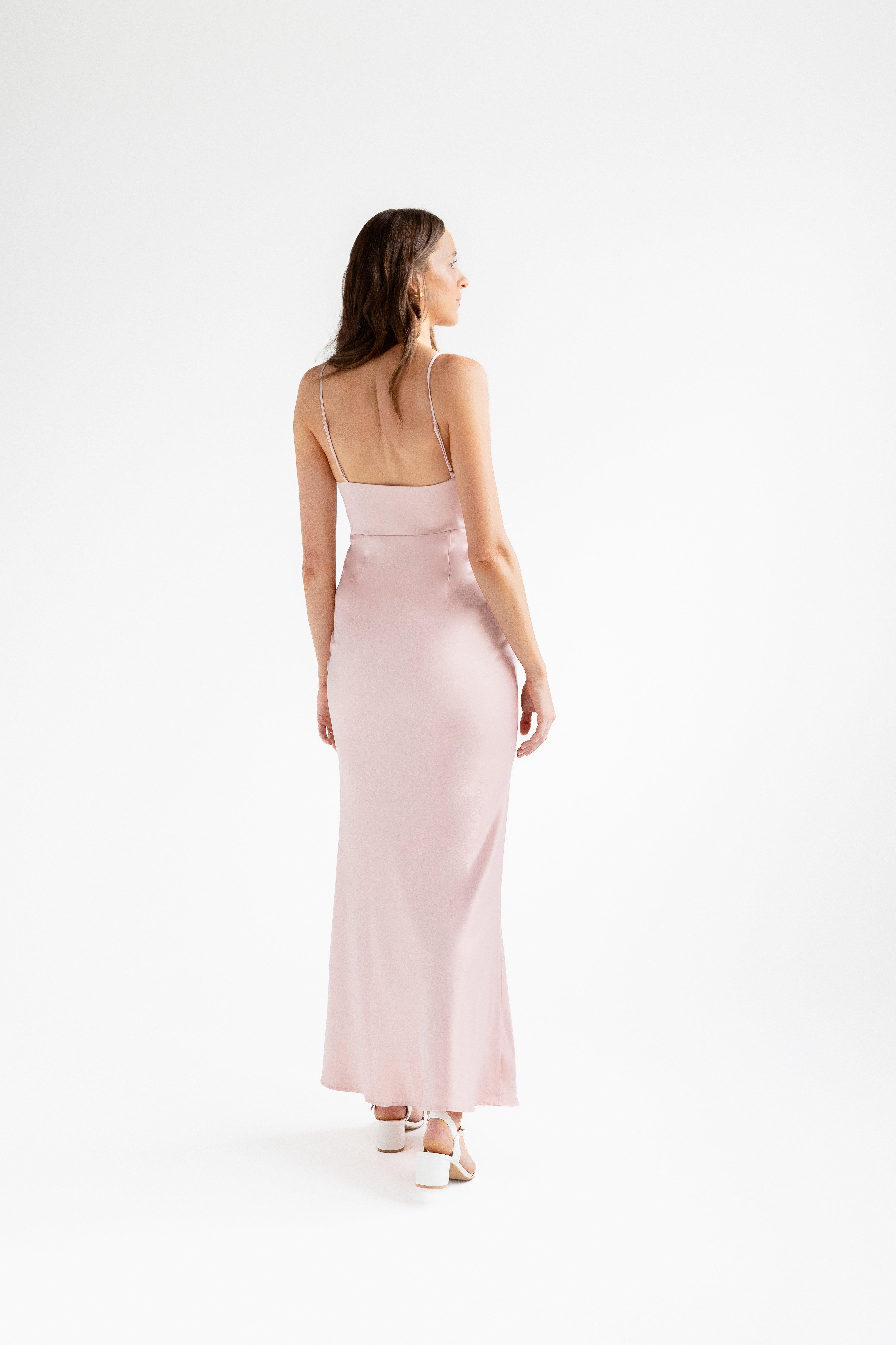 Connie - Blush Square Neck