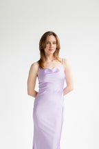 Isabel - Lilac Cowl Neck