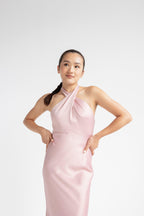 Andie - Blush Halterneck